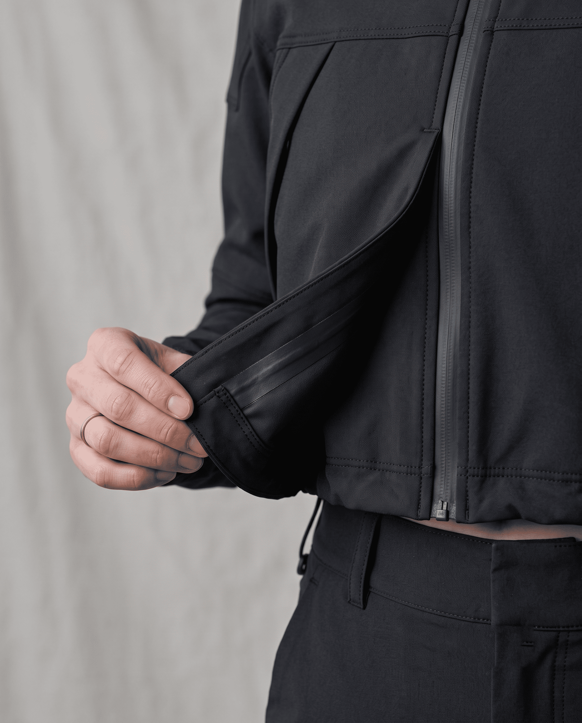 Loopback jacket